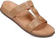 [Vionic] Serra Women's T-Strap Slip-on Supportive Sandal