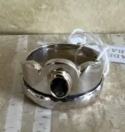 NWT Sundance Catalog Silver Amethyst “Crown Jewels Ring” Size 6 $398