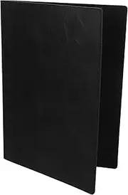 SHINEOFI Business Folder Folders Work Folder Organizer File Storage Board Document Organizer Binder A Folder Storage Bag for Office Loose Leaf Holder Office Supply Portfolio Pu Black