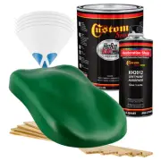 HOT ROD FLATZ Emerald Green Gallon Kit URETHANE Flat Auto Car Paint Kit