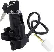 1 Set Motorcycle Ignition Switch Lock Gas Fuel Petrol Tank Cap Cover Fit For Kawasaki Ninja ZX6R ZX-6R ZX 6R 2013-2018 With 2 key