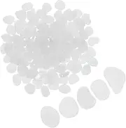 PAMINGONO 200pcs Glow Dark Pebbles Luminous Aquarium Stones for Fish Tank Decoration and Garden Use Durable Reusable Glow Rocks for Enchanting Nighttime Environments