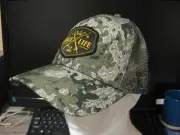 Salt Life Olive Cap 6 Panel Mesh Hat - Rod & Gun Club - Green Camo SLG20269 OSFM