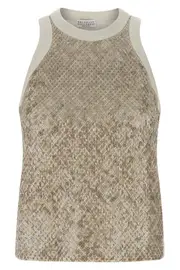 BRUNELLO CUCINELLI Sequin Top