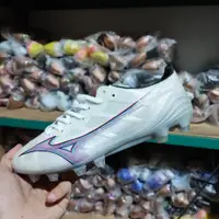 在飛比找蝦皮購物優惠-MIZUNO 美津濃 Alpha 足球鞋日本製造 FG 白色