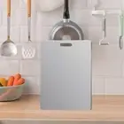 Stainless Steel Cutting Board Thaw Mat Baking Board Double Sided Meat 2mm