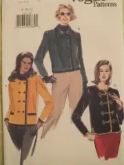 Amazing OOP VOGUE 9350 Misses Unlined Jacket in 3 Looks PATTERN 8-10-12 UC