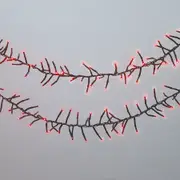 500 RED Led Connectable Cluster Light 6.5m