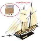 1:130 Sailing DIY Ship Assembly Model Classical Wooden Boat Decoration W a1YU5S