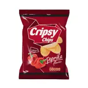 CRIPSY CHIPS Paprika Flavor Potato Chips Crisps Snacks 150g 5.3oz