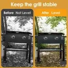 4 Pcs Griddle Leveling Shims Kit Silicone Grill Levelers Compact Griddle fadeO