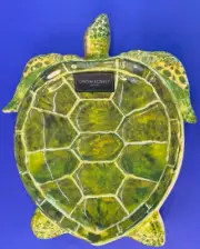 NEW Coastal Collection Cynthia Rowley Melamine Sea Turtle Dish Tray Plate 15 In