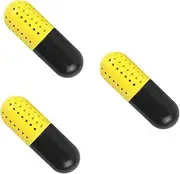Baluue 3 Pcs Deodorizer Capsule Shaped Boots Dryer Shoes Smelly Shoes Remover Bag for Home Sneaker Shoe Odor Remover