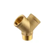 Brasshards 20mm Y Fitting Brass Tap Adaptor LF