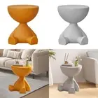 Small Round Side End Table Gifts Accessories for Bedroom Balcony Living Room