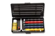 Lansky Deluxe Knife Sharpening System - 5 Hones - LKCLX