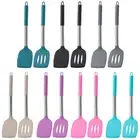 2pcs Non Stick Slotted Spatulas Cooking Utensils for Fish Eggs Pancakes