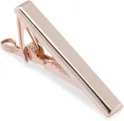 [OTAA] Mini Rose Gold Ingot Tie Bar Rose Gold Rhodium Plating Mini Rose Gold Ingot Tie Bar