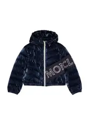Moncler Kids Quilted Shell Jacket (6 Years) - Navy 6 years