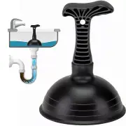 Powerful 5 Inch Rubber Sink Plunger for Kitchen Shower and Bathroom Drains