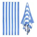 Striped Dry Swim Towel 35 X 70 Inch Beach Towels for Adults C5R83434