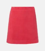 [Eres] Eres Spa cotton terry wrap skirt AU 12 red