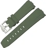 [BANDKIT] Rubber Watchband 23mm 22mm 24mm Watch Strap for Tudor Heritage Black Bay Bronze Pelagos Black Red Waterproof Sport Bracelets
