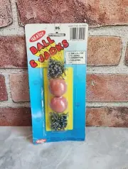 Vintage Tak-A-Toy Ball & Jax NOS