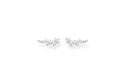 Thomas Sabo Charm Club - Ear Climber White Stones Silver Earrings