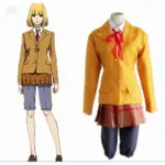 台灣出貨 監獄學園綠川花COS服校服 外套+裙子+短褲·COS周邊