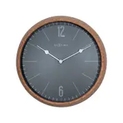 NeXtime Cork Wall Clock 30cm Grey