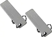 SEWACC 2Pcs Sharpening Stone Mini Grinding Tools for Key Chains Durable and Portable Sharpening for Kitchen Fishing Hooks and Tools