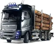 Tamiya 1/14 Electric RC Big Truck Series No.60 Volvo FH16 G Robe Trotter 750 6x
