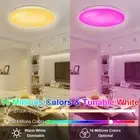 30W Smart Ceiling Light LED Downlights APP WIFI Bluetooth Dimmable Oyster Lights