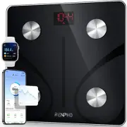 RENPHO Bluetooth Body Fat Scale, Smart BMI Scale Digital Bathroom Weight Scale,