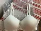 NEW WITH TAGS Amoena Mastectomy Bra 36A OFF-WHITE IVORY Wireless Lara SB 0752