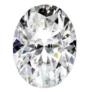 Gemstone Moissanite True Light G-H-I Color 5X3mm Oval