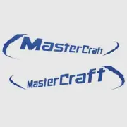 MasterCraft Boat Decal Stickers | 2007-2008 Pro Wakeboard Blue