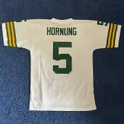 Paul Hornung Unsigned Mitchell & Ness Green Bay Packers Jersey Large (44) rare