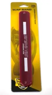 40612 MANLY SEA EAGLES NRL TEAM KIDS NOVELTY SLAP BAND WRIST BAND