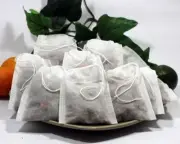 Empty Woven Style Draw String Tea Bags 2.75" x 3.5" Highest Quality (100 pack)