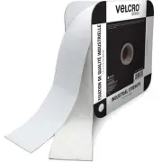 Hook and Loop® Industrial Fastener Tape - 25 ft Length x 2" Width - White -