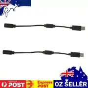 2 PCS USB Breakaway Adapter Cable for Xbox 360 Wired Controllers