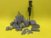 Star Wars Clone wars Gar Saxon Upgrade Kit 6 Inch Black Series Scale 3D Print