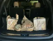 Rear Trunk Envelope Style Organizer Mesh Cargo Net for GENESIS GV80 2021-2025