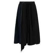 [sacai] Cotton Poplin Zipper Skirt