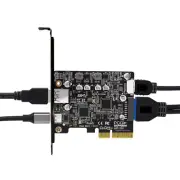 PCIe to USB 3.2 Gen 2 Adapter 10 Gbps PCI-E Type-C Type-E 19P/20P Expansion Card