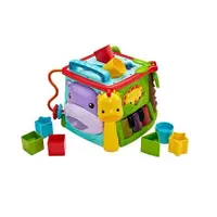 在飛比找Yahoo奇摩購物中心優惠-費雪牌 Fisher-Price 可愛動物積木盒【六甲媽咪】