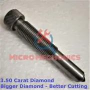 3.50 Carat Diamond Stone Dresser 1/2" x 2-3/4" Kwik Way Valve Seat Grinder Stone