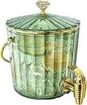 Beverage Containers 2L/68OZ Drink Dispenser, Clear Acrylic Beverage Dispenser with Faucet and Handle, Buffet Drink Machine for Beer/Juice, Iced Tea Pitcher Gift